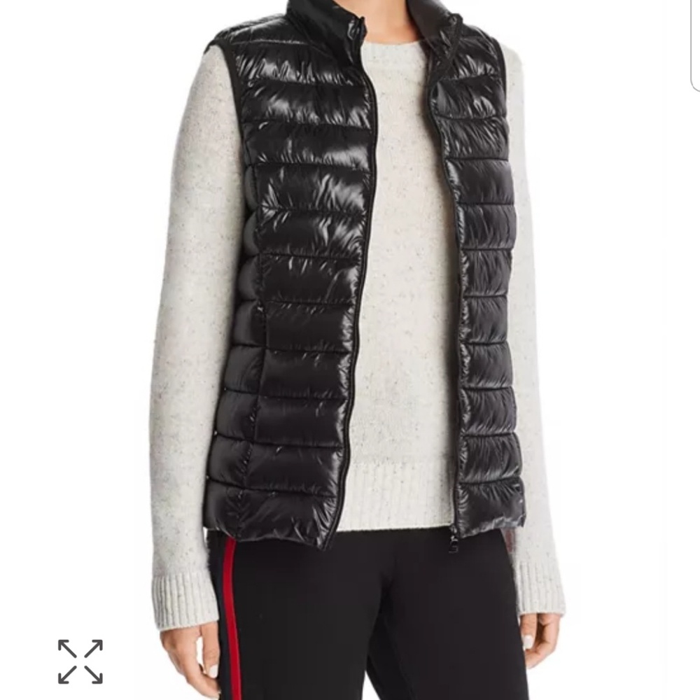Aqua puffer vest-new